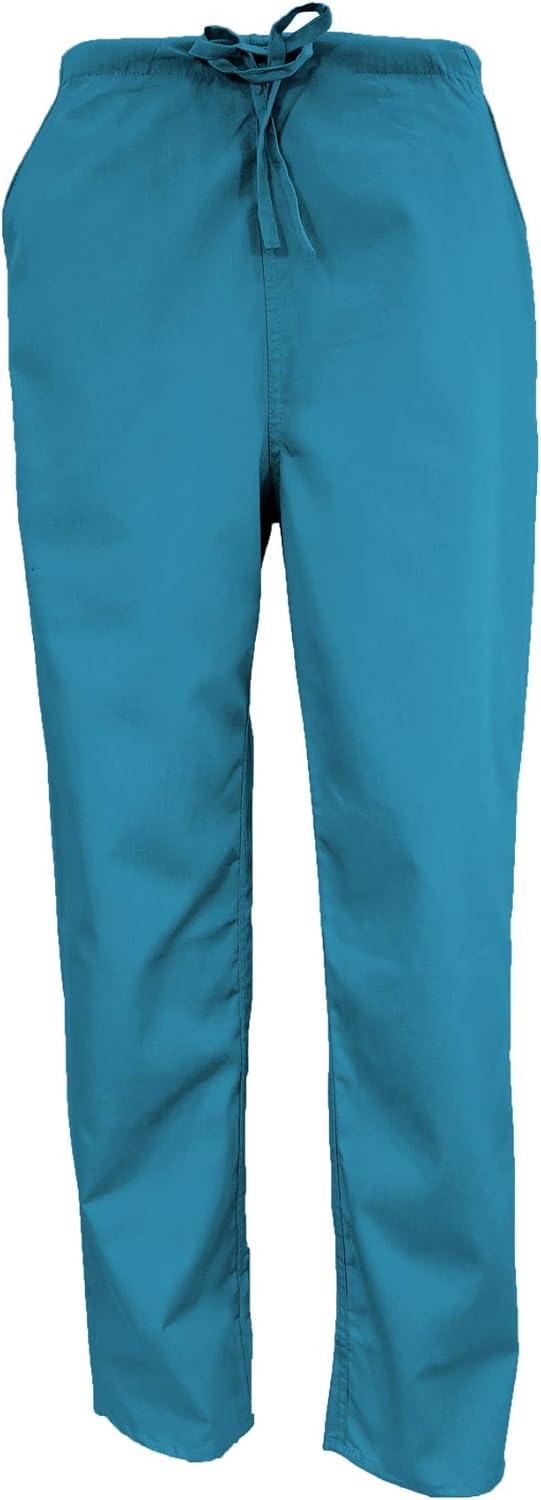 imageMampM Scrubs Mens Scrub Set Medical Scrub Tops and PantsTeal