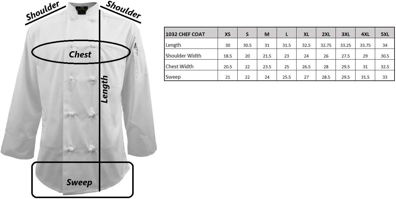 imageNatural Uniforms Chef Coat with Knot ButtonsMulti Pack QuantitiesWhite1