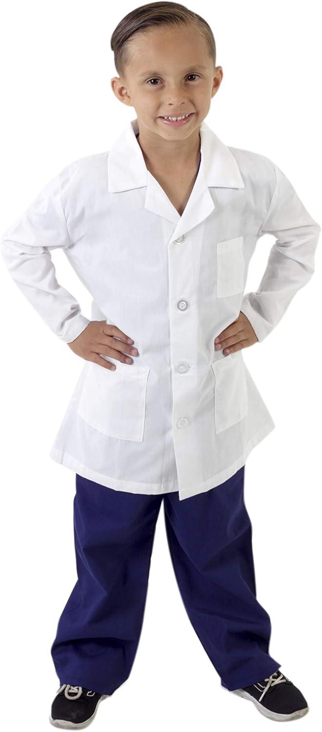 imageNatural Uniforms MampM Scrubs Childrens Lab CoatSoft Fabric