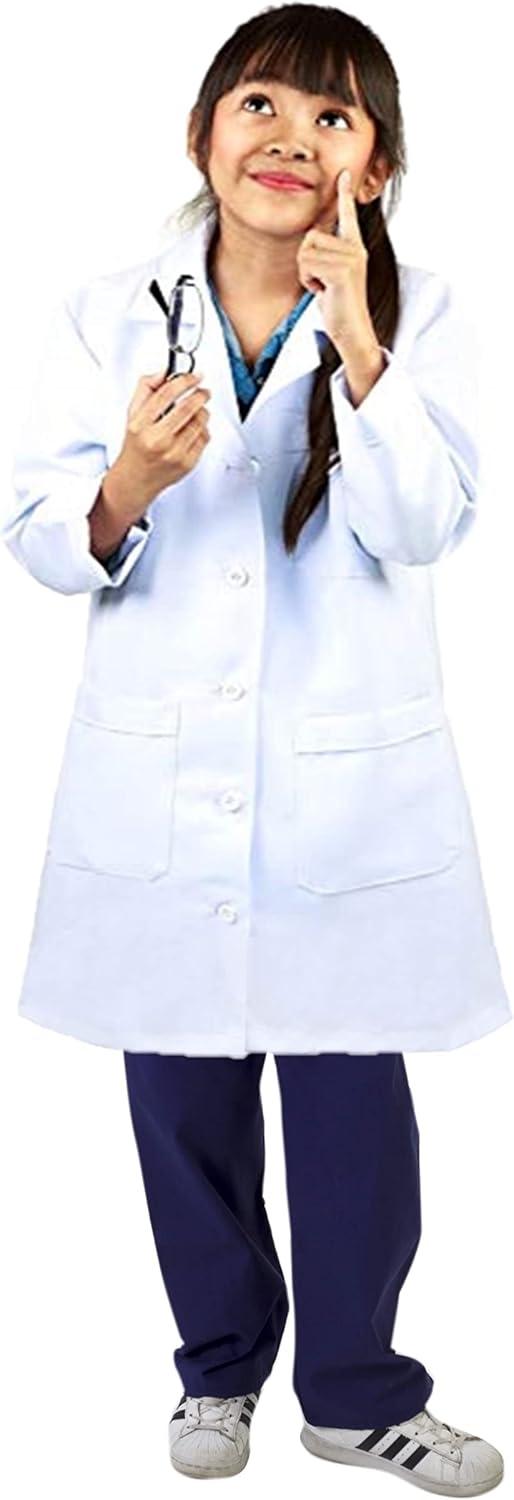 imageNatural Uniforms MampM Scrubs Childrens Lab CoatSoft Fabric
