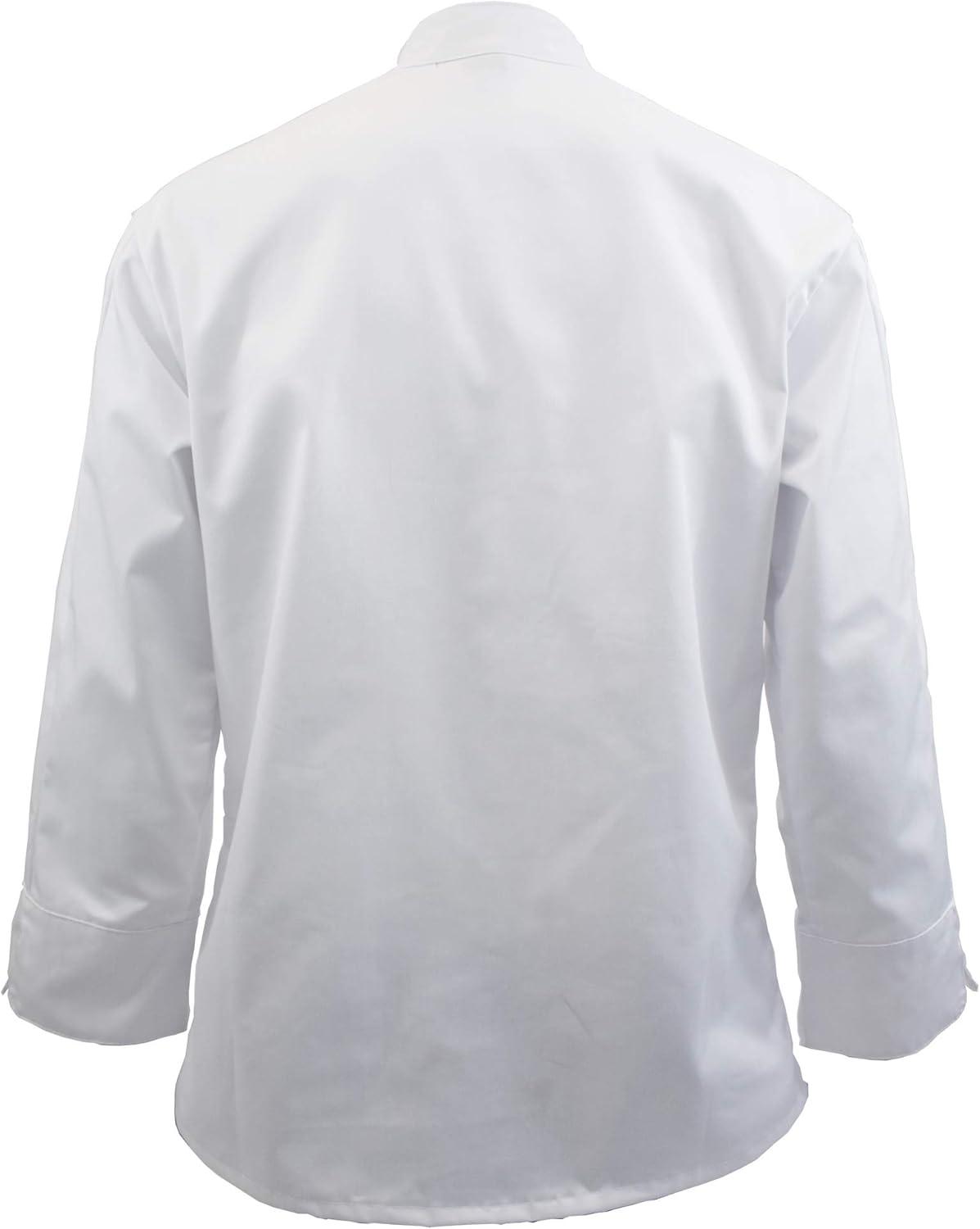 imageNatural Uniforms Mens Chef Uniform Set Chef Coat and Cargo Pants SetWhite CoatHoundstooth Cargo Pants