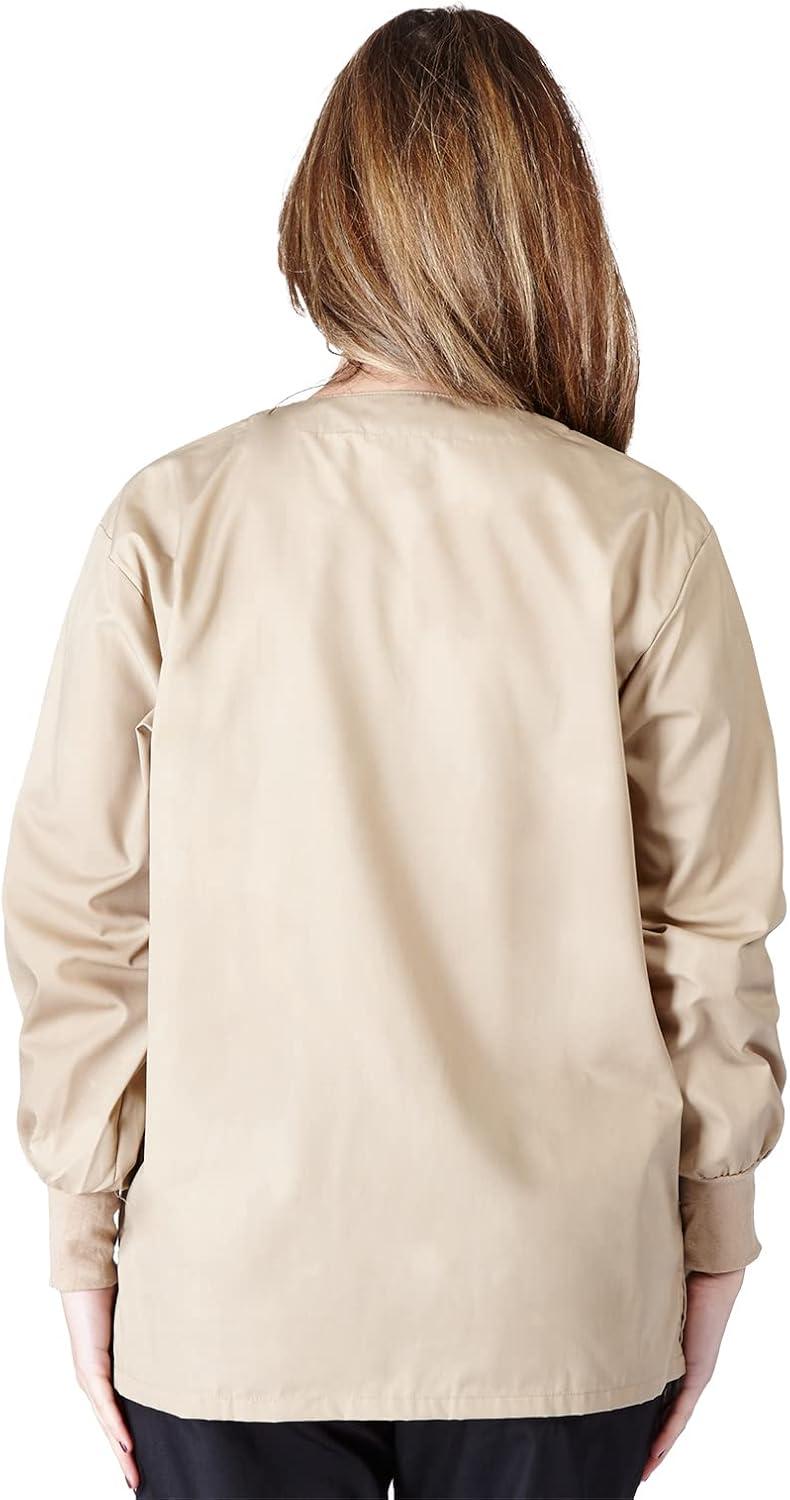 imageNatural Uniforms Warm Up Scrub JacketKhaki