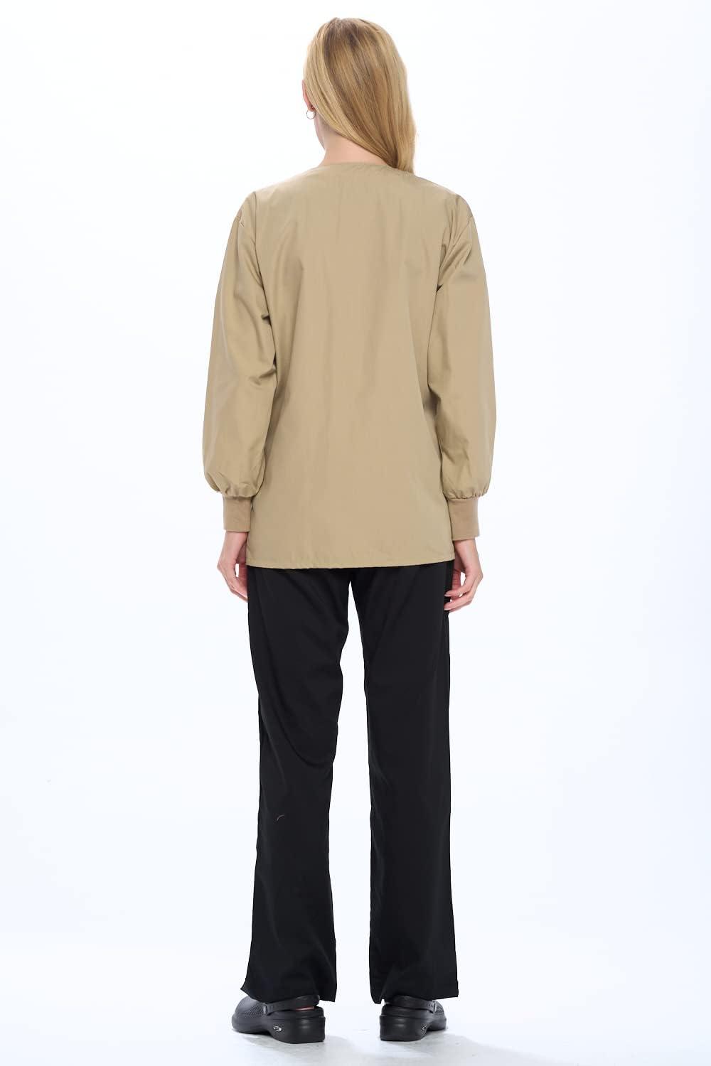 imageNatural Uniforms Warm Up Scrub JacketKhaki
