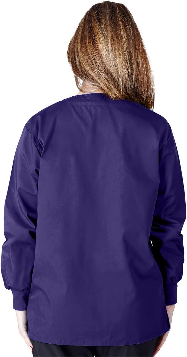 imageNatural Uniforms Warm Up Scrub JacketPurple