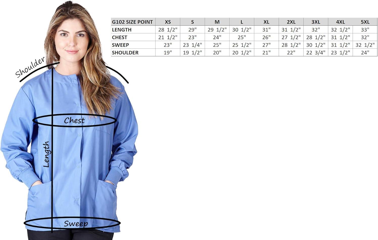 imageNatural Uniforms Warm Up Scrub JacketTrue Hunter Green