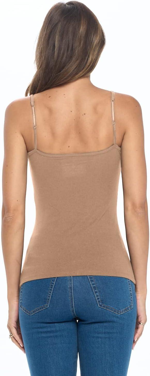 imageNatural Uniforms Womens Camisole Tank TopBreathable Cotton StretchSienna