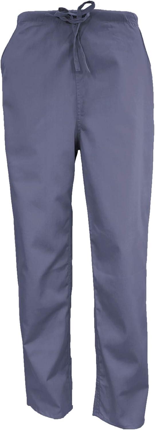 imageNatural Uniforms Womens Scrub Set Medical Scrub Tops and Pants Pack of 2 SetPewter Charcoal