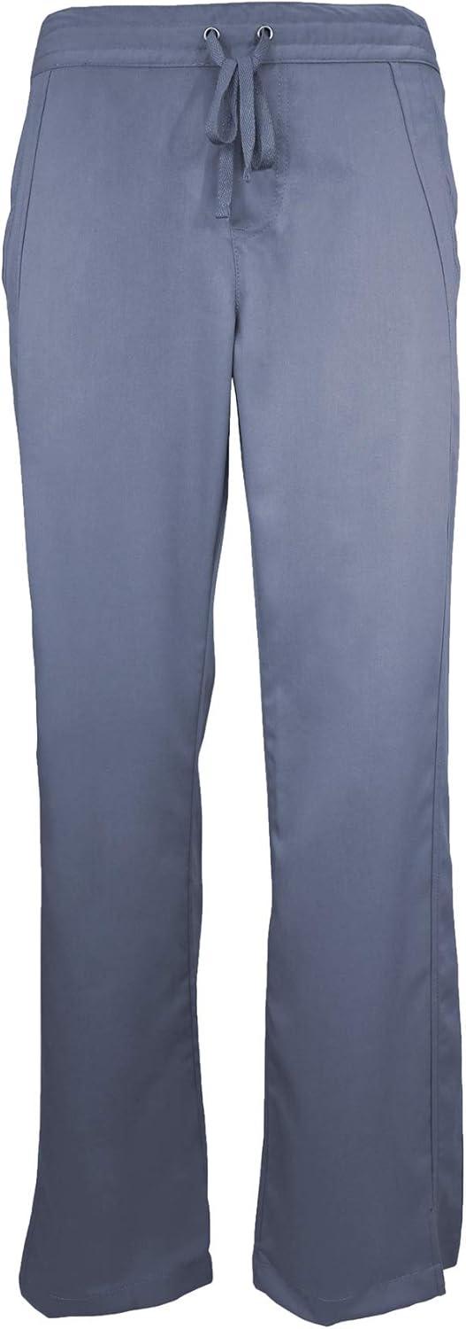 imageNatural Uniforms Womens Ultra Soft Modern Fit Mock Wrap Work Uniform Top and Pant Set 82019200Charcoal