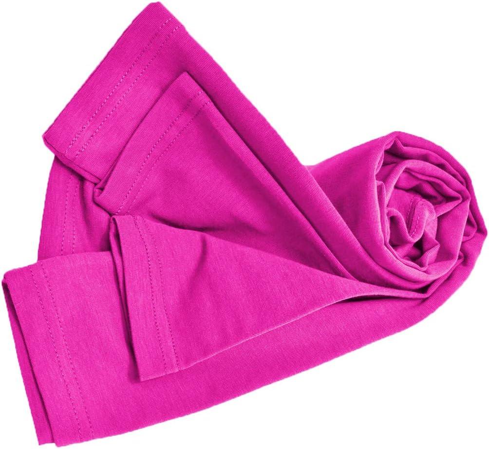 imageNatural Uniforms Womens Under Scrub Tee VNeck Long Sleeve TShirt3PackNeon Pink