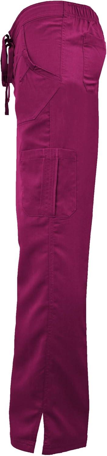 imageSoft Premium Mock Wrap Professional WorkWear Women Top and Pant Set 81159118Teal