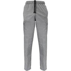Natural Uniforms Classic 6 Pocket Chef Cargo Pants with Multi-Pack QTYS Available(Houndstooth Single)
