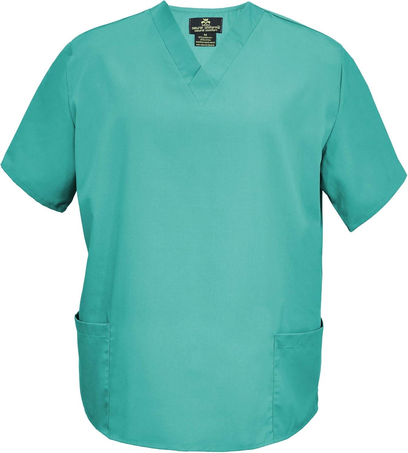 imageNatural Uniforms Comfortable Fit Mens Workwear Uniform 8 Pocket Top and Pant SetSurigical Green