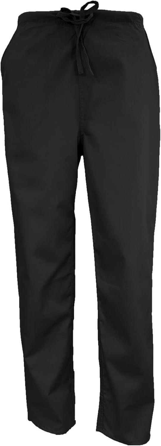imageNatural Uniforms Womens Scrub Set Medical Scrub Tops and Pants Pack of 6 SetBlack