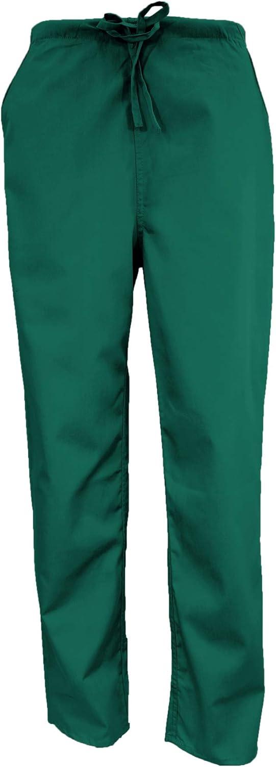 imageNatural Uniforms Womens Scrub Set Medical Scrub Tops and Pants Pack of 6 SetTrue Hunter Green