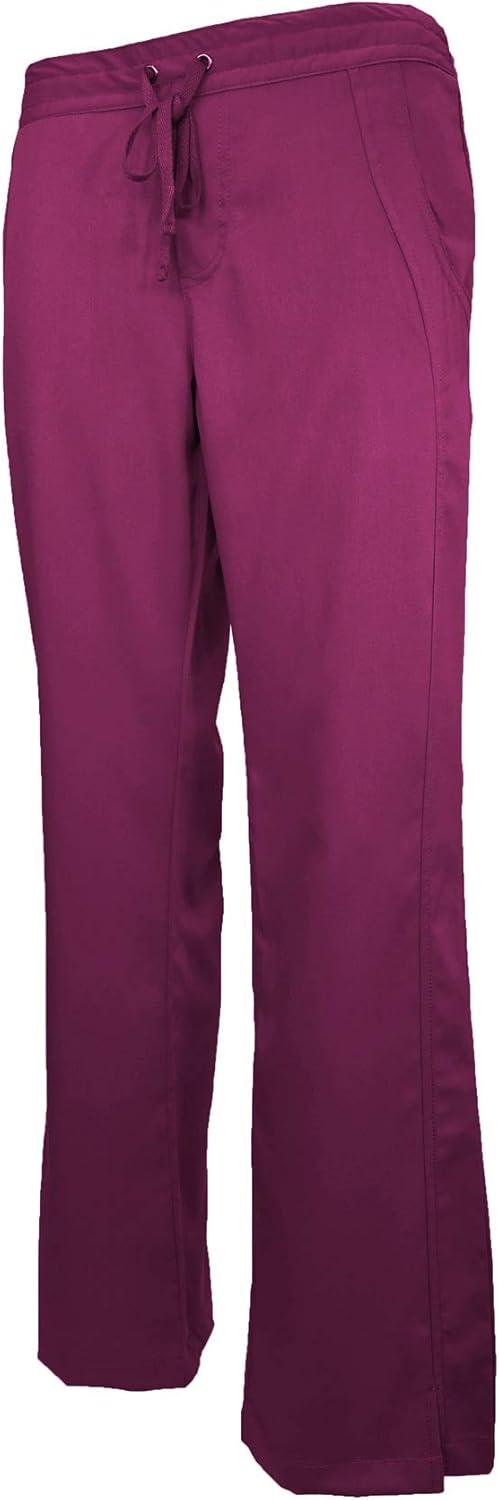imageNatural Uniforms Womens Ultra Soft Modern Fit Drawstring Scrub Pant 9200Burgundy
