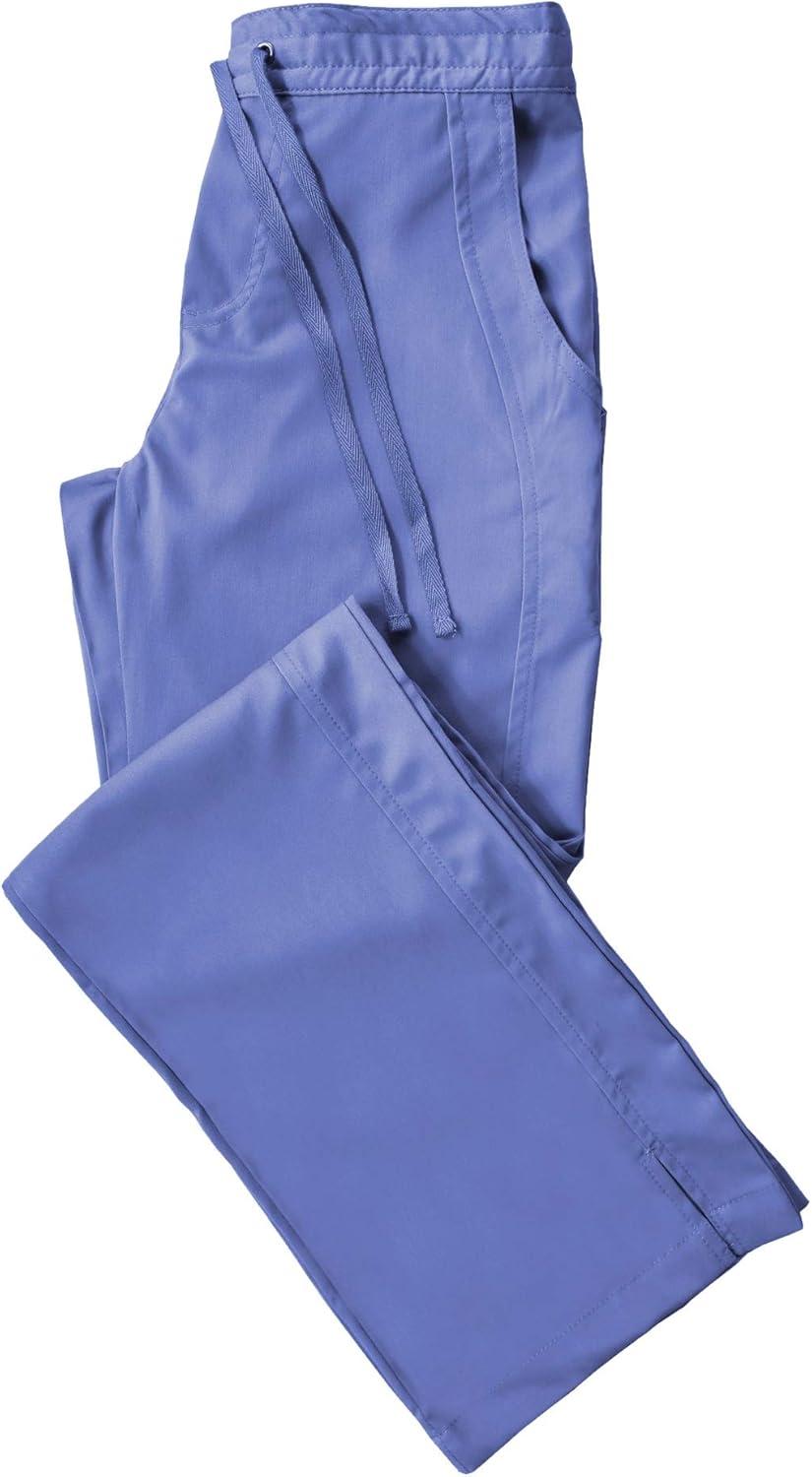 imageNatural Uniforms Womens Ultra Soft Modern Fit Drawstring Scrub Pant 9200Ceil Blue