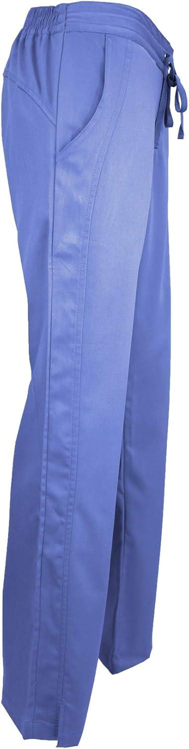 imageNatural Uniforms Womens Ultra Soft Modern Fit Drawstring Scrub Pant 9200Ceil Blue