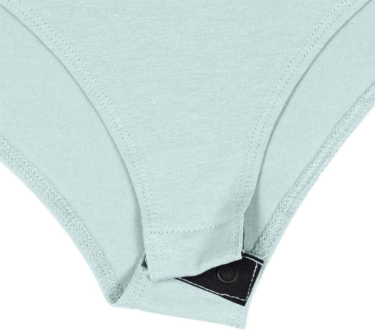 imageNatural Uniforms Long Sleeve Body SuitBreathable Cotton StretchAqua