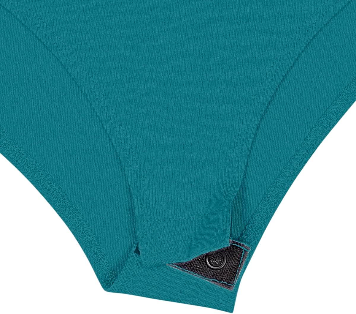 imageNatural Uniforms Long Sleeve Body SuitBreathable Cotton StretchHunter Green