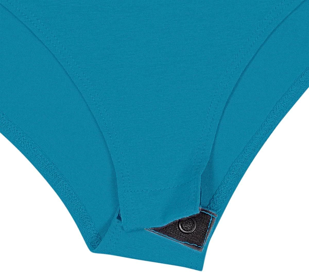 imageNatural Uniforms Long Sleeve Body SuitBreathable Cotton StretchTeal