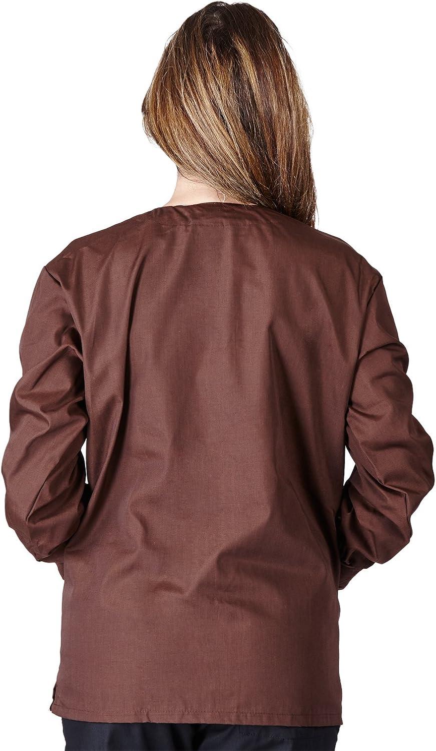 imageNatural Uniforms Womens Lightweight Warm Up Jacket Pack of 3 SetChocolate
