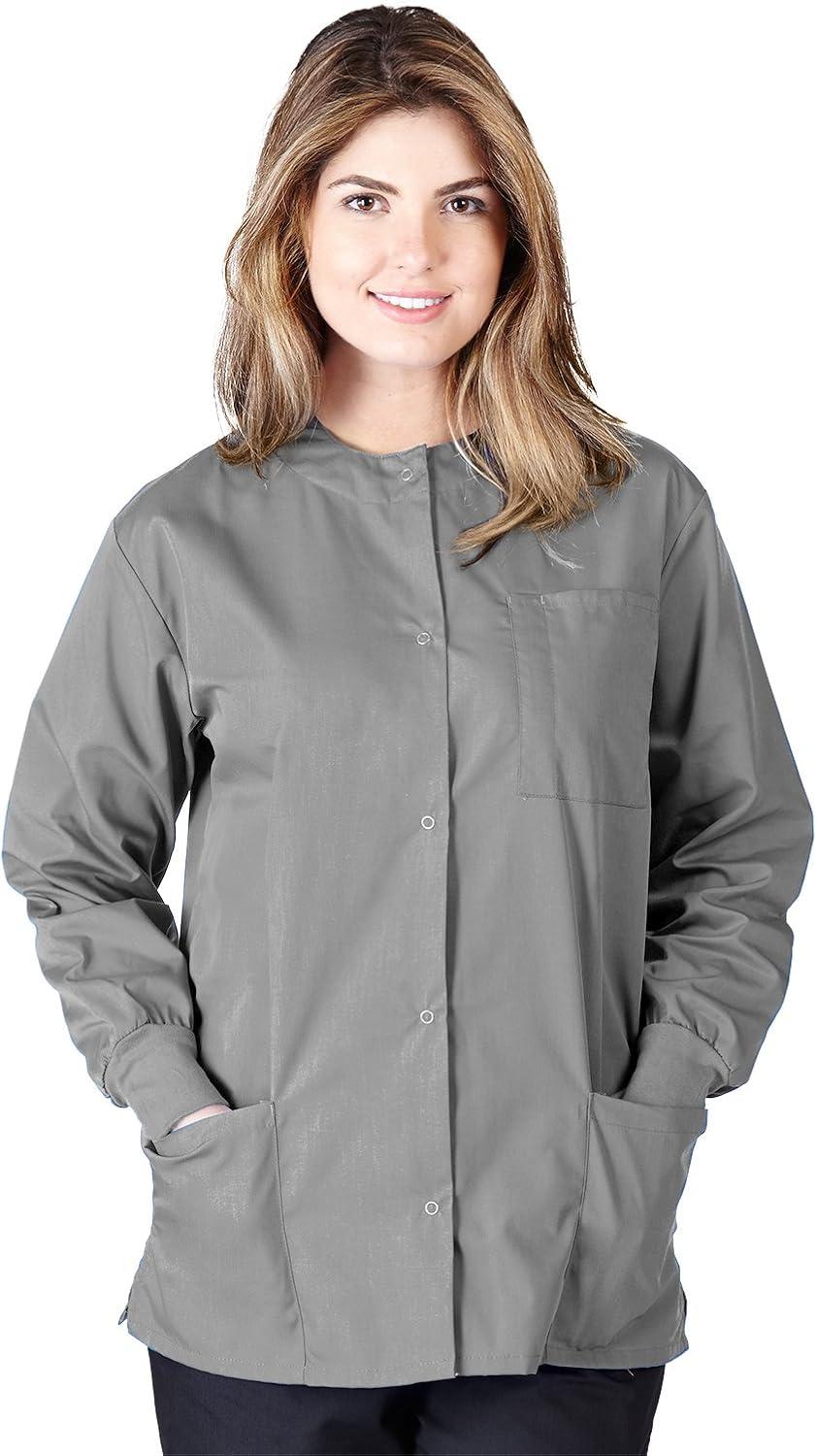 imageNatural Uniforms Womens Lightweight Warm Up Jacket Pack of 3 SetGrey