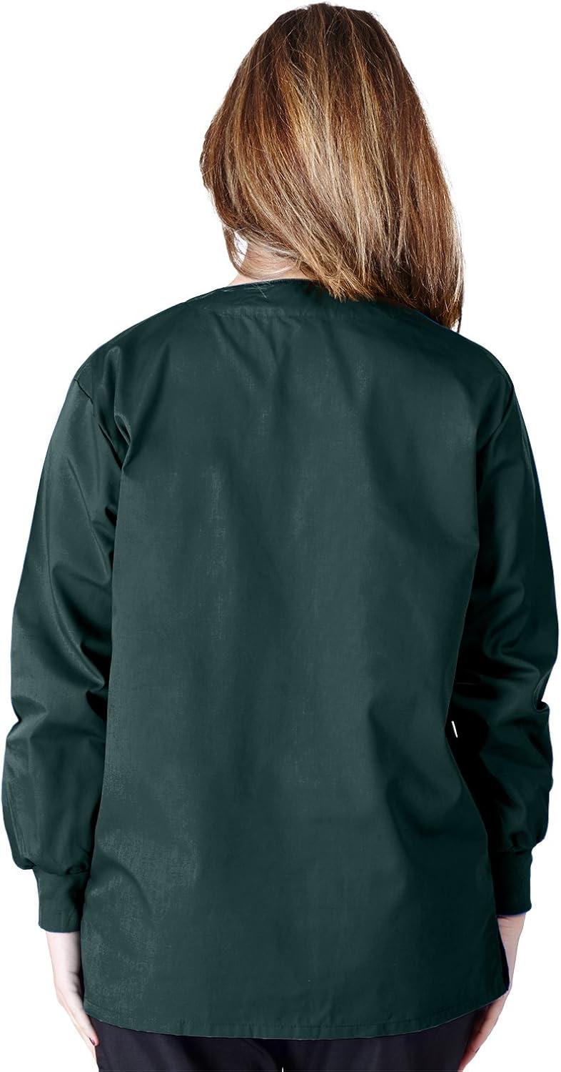 imageNatural Uniforms Womens Lightweight Warm Up Jacket Pack of 3 SetHunter Green