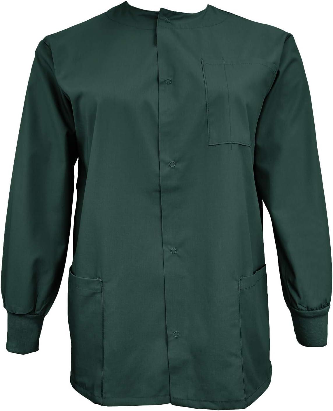imageNatural Uniforms Womens Lightweight Warm Up Jacket Pack of 3 SetHunter Green