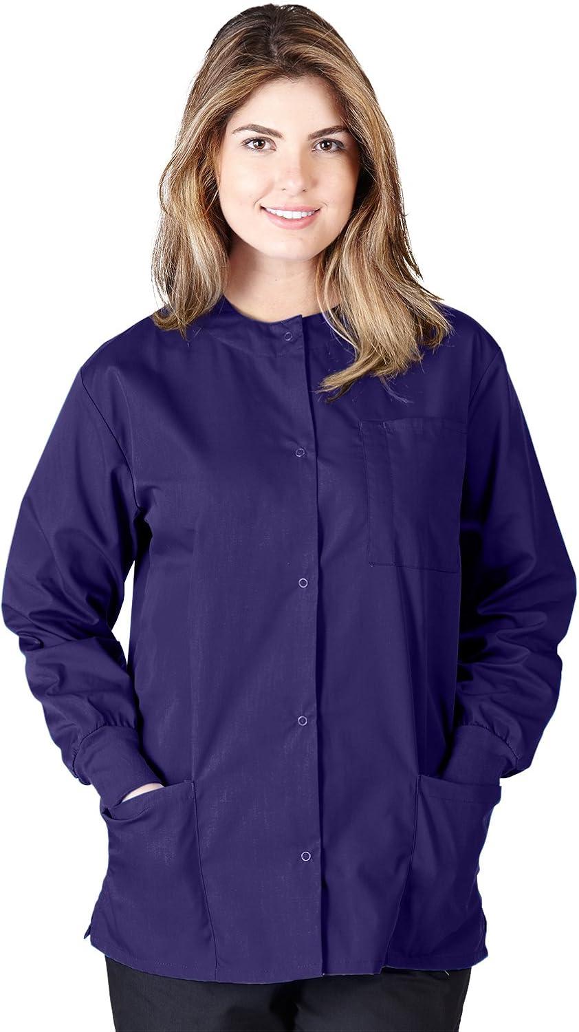 imageNatural Uniforms Womens Lightweight Warm Up Jacket Pack of 3 SetPurple
