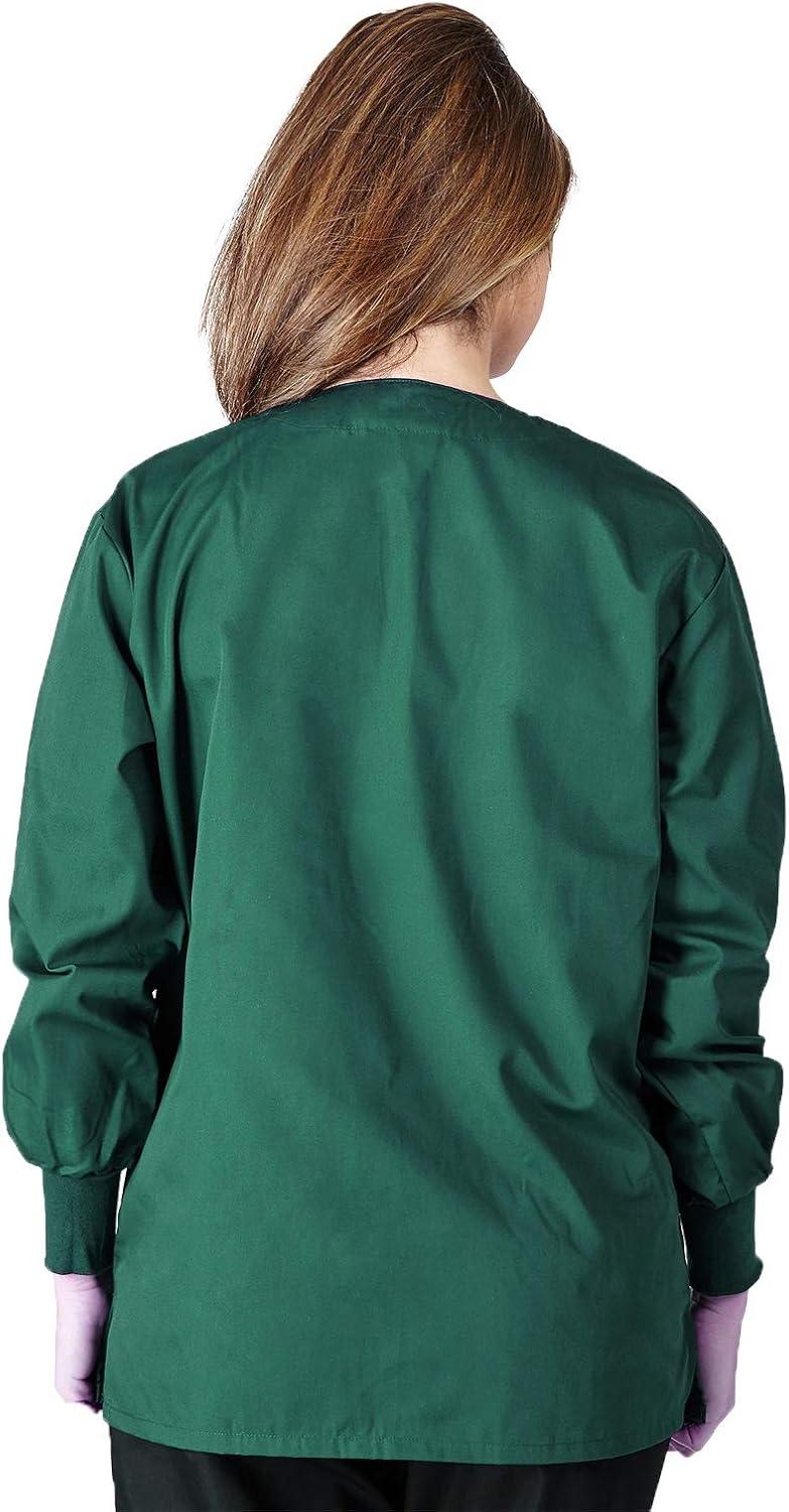 imageNatural Uniforms Womens Lightweight Warm Up Jacket Pack of 3 SetTrue Hunter Green
