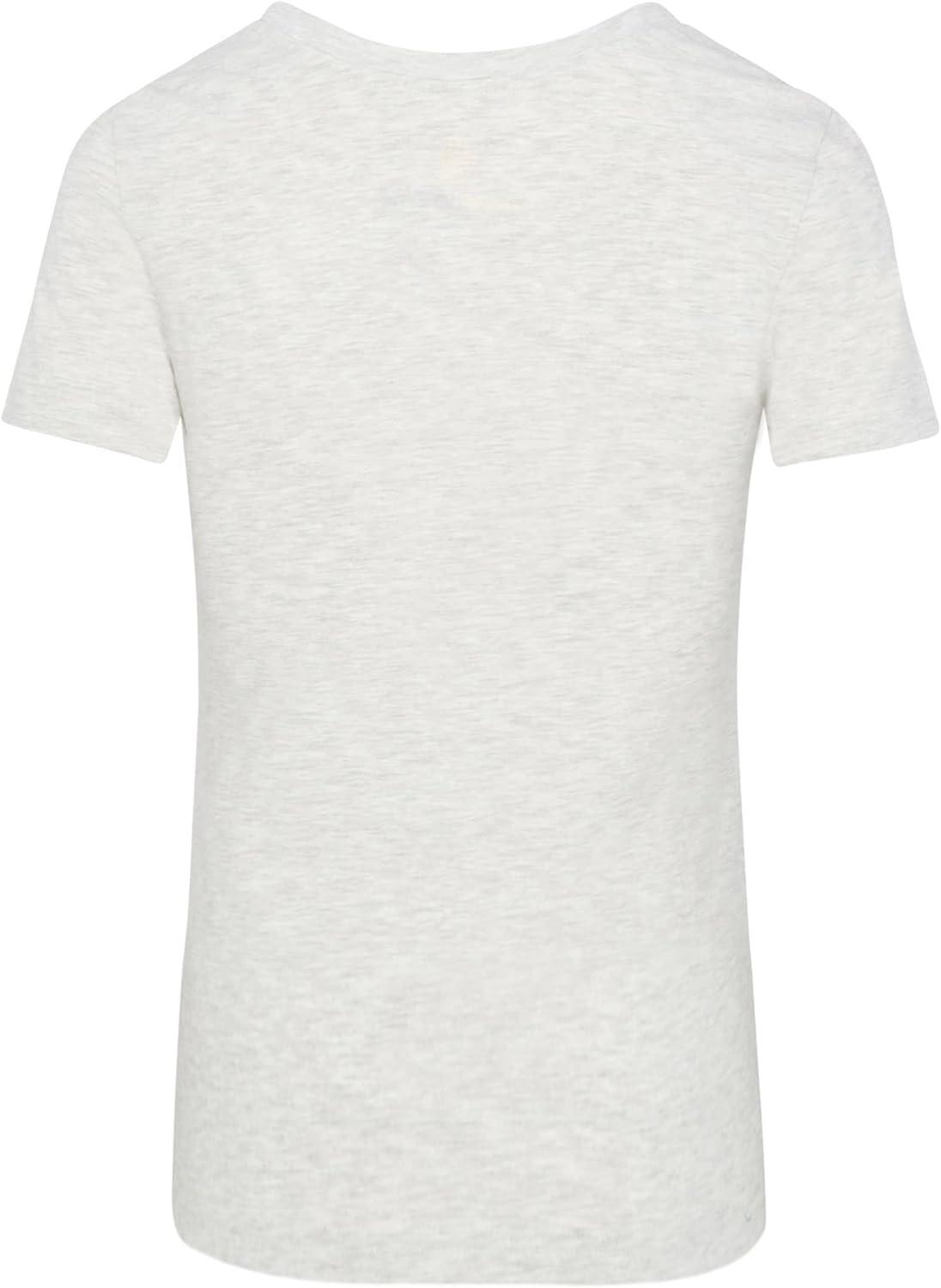 imageNatural Uniforms Womens Short Sleeve RoundNeck TShirt Under ScrubHeather Grey