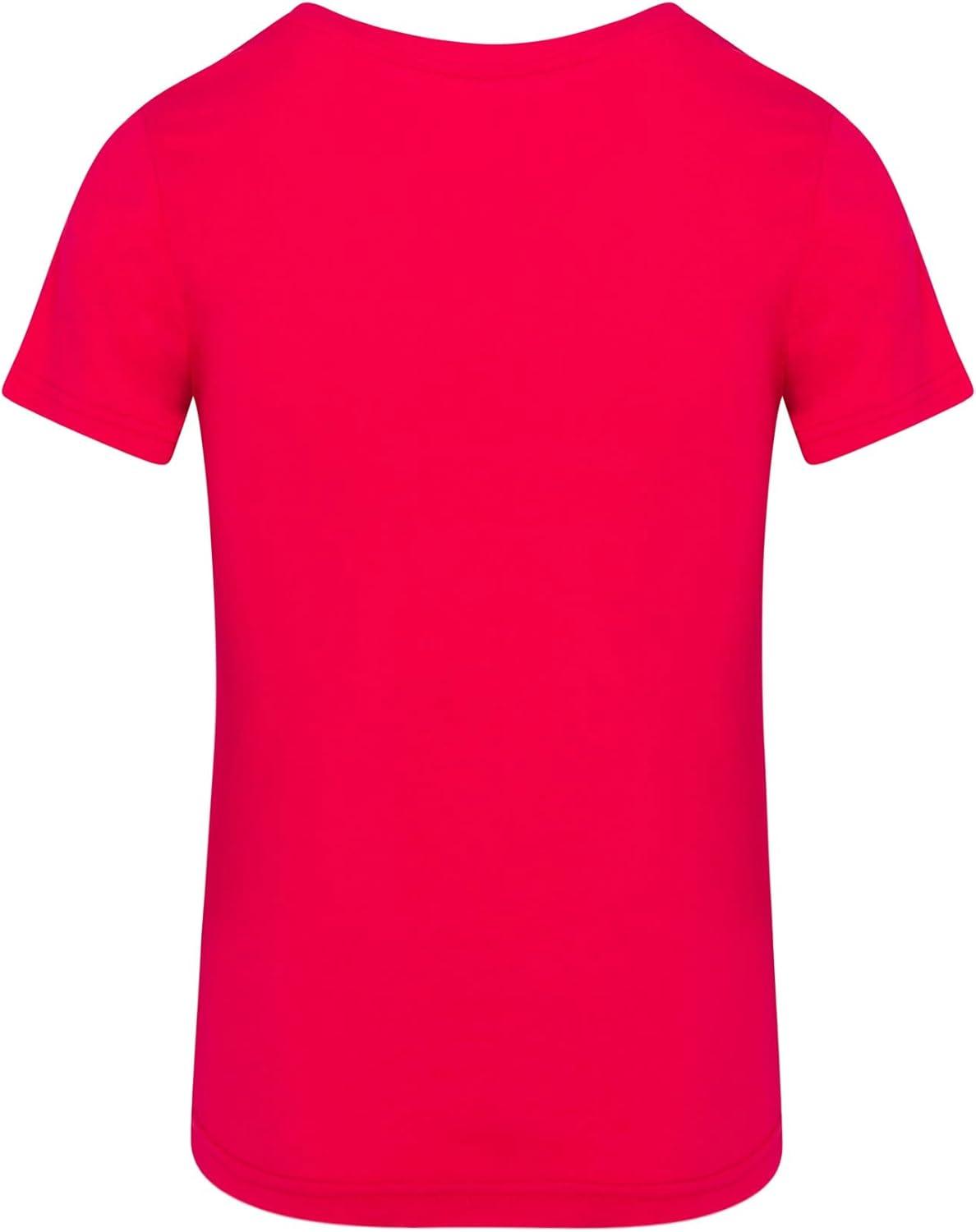 imageNatural Uniforms Womens Short Sleeve RoundNeck TShirt Under ScrubRed