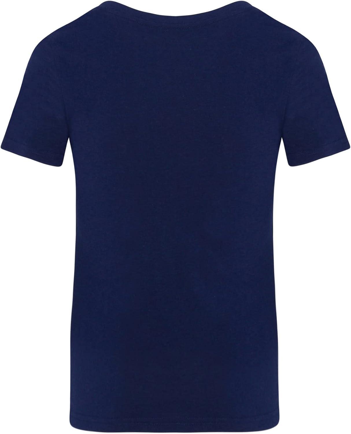 imageNatural Uniforms Womens Short Sleeve RoundNeck TShirt Under ScrubTrue Navy Blue