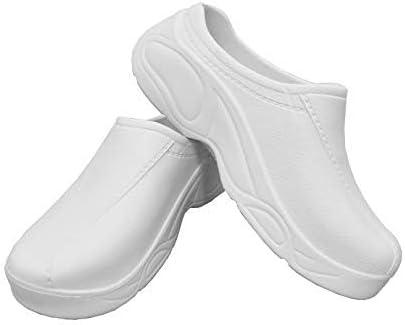 imageNatural Uniforms Womens Ultralite Strapless ClogsWhite