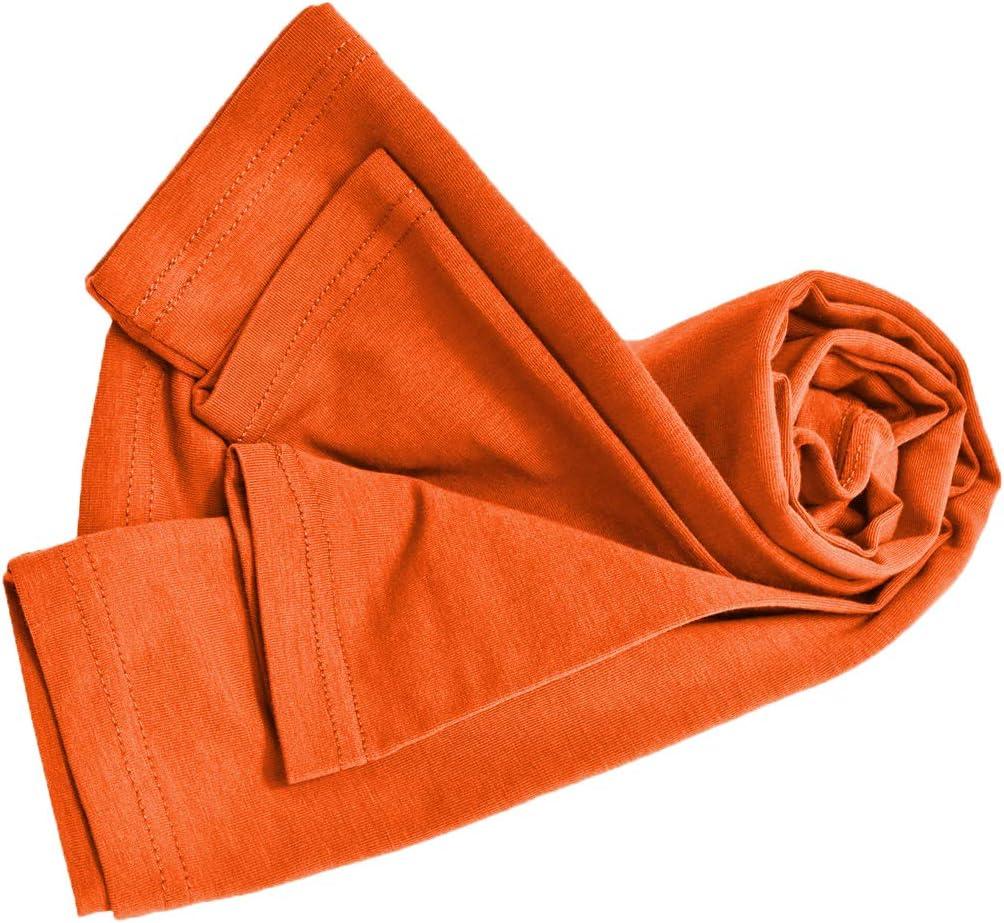 imageNatural Uniforms Womens Under Scrub Tee Crew Neck Long Sleeve TShirt Pack of 2 Multi Pack of 2Orange