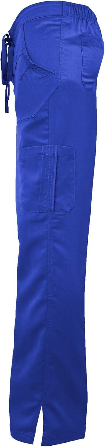 imageSoft Premium Professional WorkWear 2 Pocket Cross Over Tunic Top and Pant Set 81199118True Royal Blue