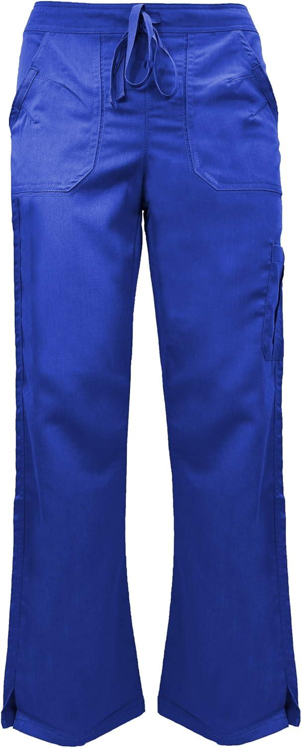 imageSoft Premium Professional WorkWear 2 Pocket Cross Over Tunic Top and Pant Set 81199118True Royal Blue