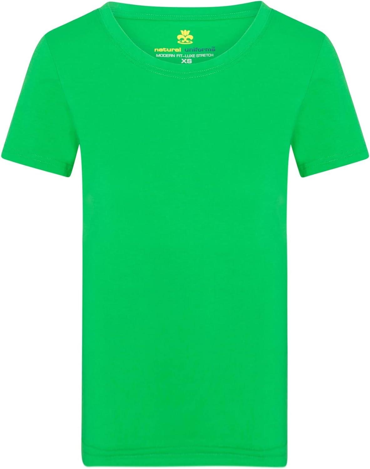 imageNatural Uniforms Womens Short Sleeve Underscrub TShirt Cotton Blend Scrub Base Layer for Nurses amp Medical ProfessionalsGreen