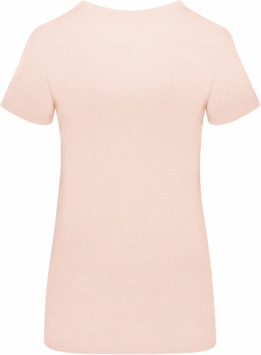 imageNatural Uniforms Womens Short Sleeve Underscrub TShirt Cotton Blend Scrub Base Layer for Nurses amp Medical ProfessionalsNude