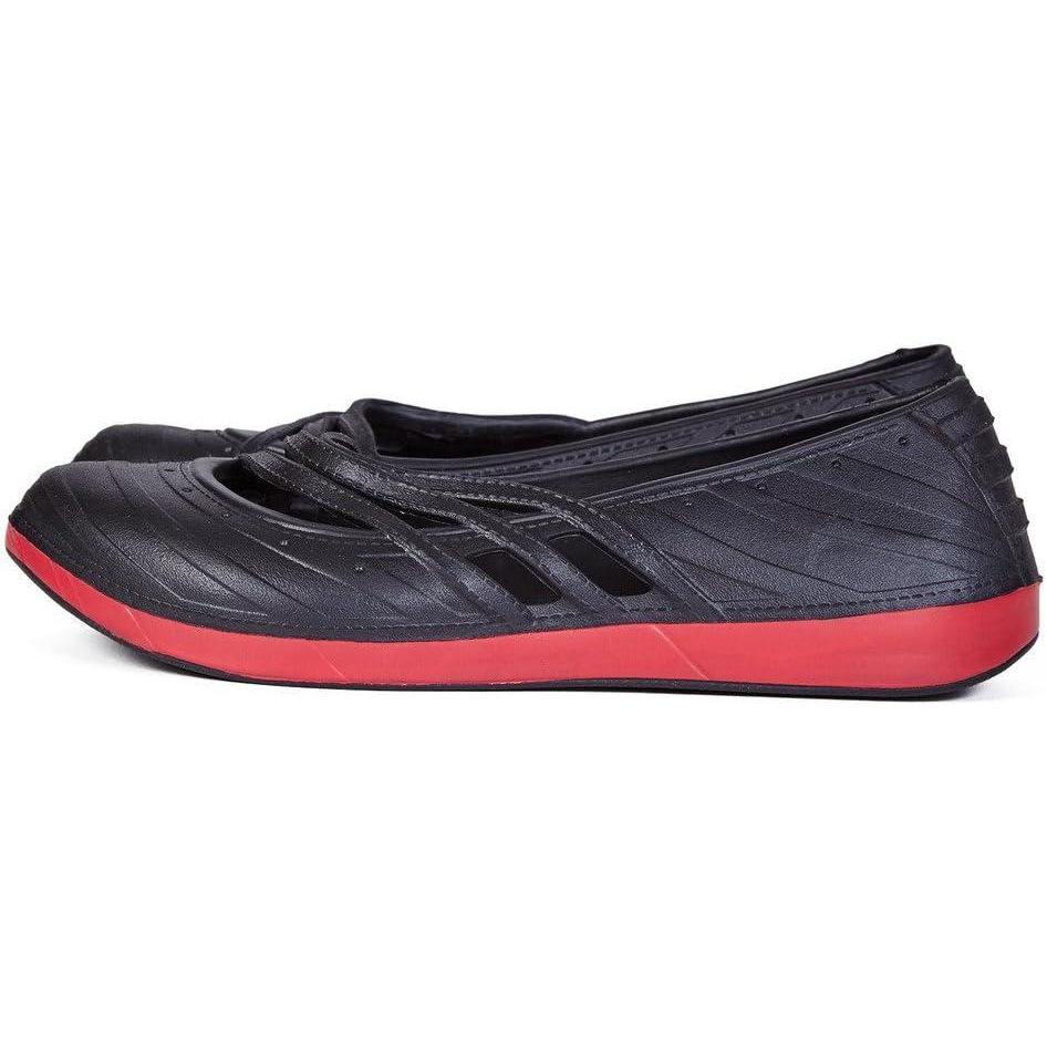 imageNatural Uniforms Womens Lightweight Nurse ShoesNursing ClogsBlackRed