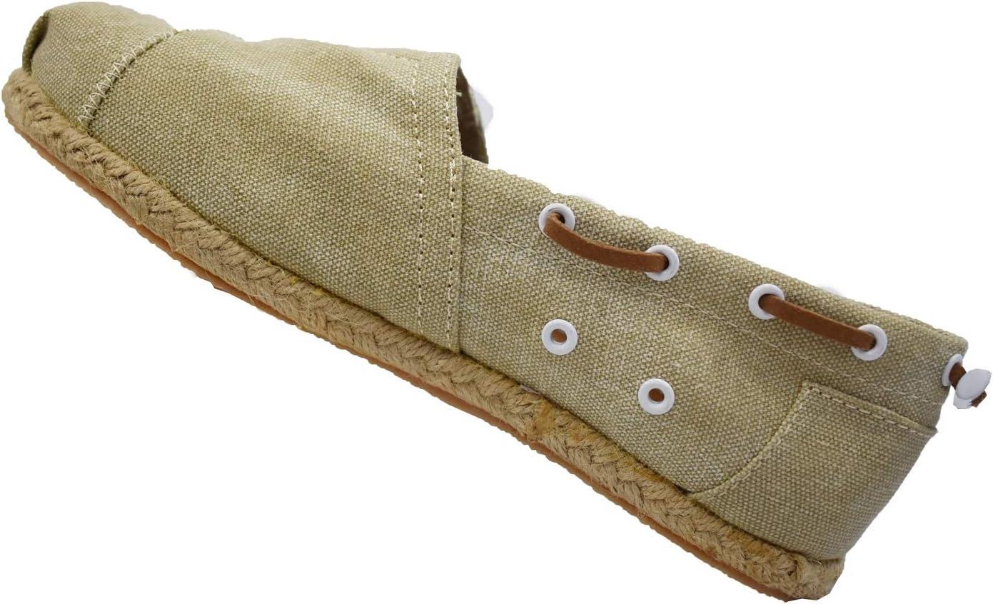 imageFarasion Womens Canvas SlipOn Shoes with Padded InsoleBeige