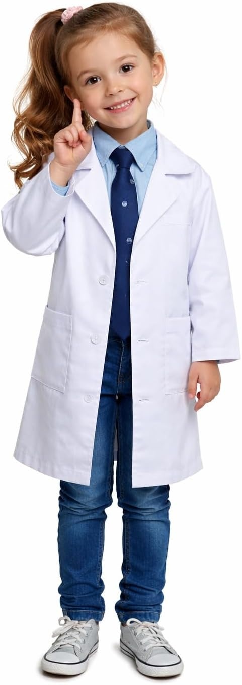image:imageNatural Uniforms Childrens Lab CoatSoft Touch 4