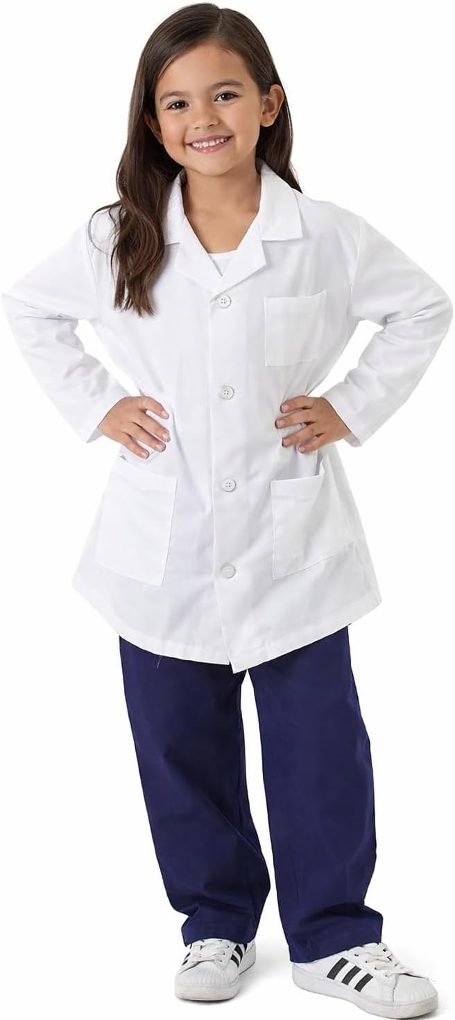 image:imageNatural Uniforms Childrens Lab CoatSoft Touch 7