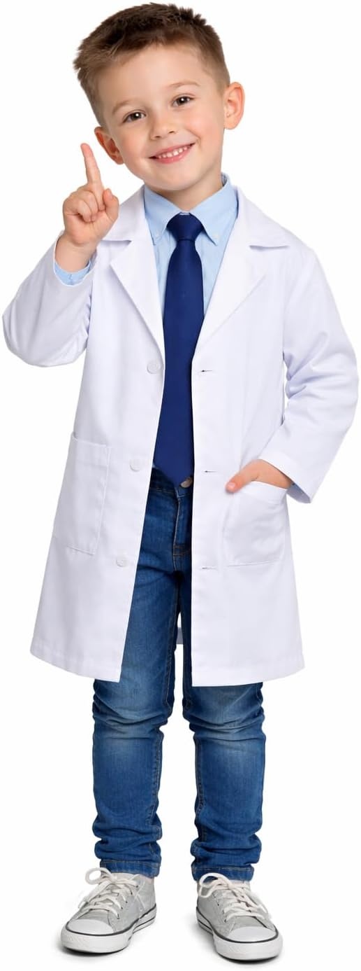 image:imageNatural Uniforms Childrens Lab CoatSoft Touch 7