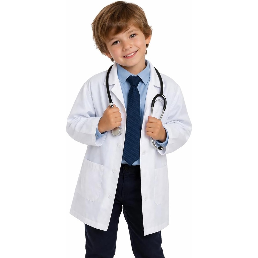 image:imageNatural Uniforms Childrens Lab CoatSoft Touch 1214