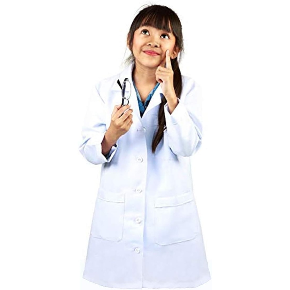 image:imageNatural Uniforms Childrens Unisex Labcoat CostumeWhite